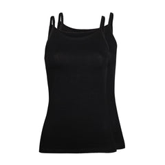 PURECOMFORT - DAMSKI BAWEŁNIANY TANK TOP, 2 SZTUKI