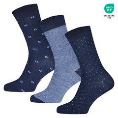 COTTONELITE™ – ȘOSETE PREMIUM DIN COTTON 3 ÎN 1 CU CERTYFIKAT OEKO-TEX (3 ÎN PAKIET)