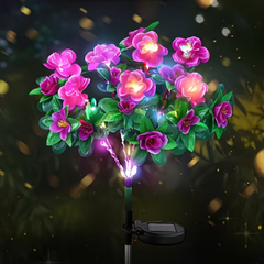 FLORABRIGHT™ – SOLARNA LAMPA OGRODOWA W KSZTAŁCIE KWIATU
