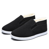 WOOLSTEP™ - Męskie ocieplane buty wsuwane z wełnianym futerkiem