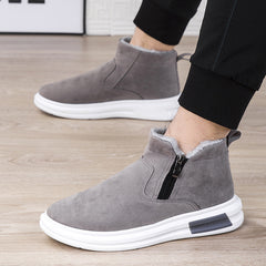NORVELT™ - Męskie zimowe buty za kostkę z ciepłym futerkiem i bocznym zamkiem