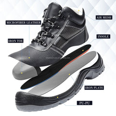 STANVIK™ – robocze buty bezpieczne z podnoskiem stalowym i wkładką antyprzebiciową