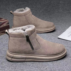 NORVELT™ - Męskie zimowe buty za kostkę z ciepłym futerkiem i bocznym zamkiem
