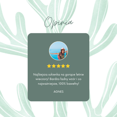 SUKIENKA LETNIA 100% BAWEŁNY - VIVASUN