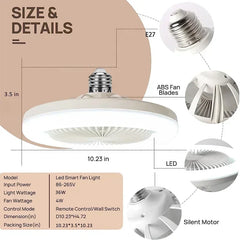 FANLIGHT™ - WENTYLATOR SUFITOWY