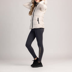 SOLAVE - DŁUGIE BAWEŁNIANE LEGGINSY DAMSKIE