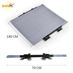 SUNSHADER® - OSŁONA PRZECIWSŁONECZNA NA PRZEDNIĄ SZYBĘ