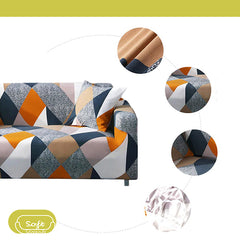 SOFTSTRETCH® - ROZCIĄGLIWE POKROWCE NA SOFĘ - DWA NASIONA