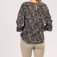 CORA  - BLUZKA DAMSKA Z RĘKAWEM 3/4