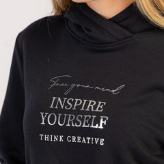 NIVA - CIEPŁA BLUZA Z KAPTUREM DLA DAMSKICH