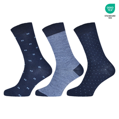 COTTONELITE™ – ȘOSETE PREMIUM DIN COTTON 3 ÎN 1 CU CERTYFIKAT OEKO-TEX (3 ÎN PAKIET)