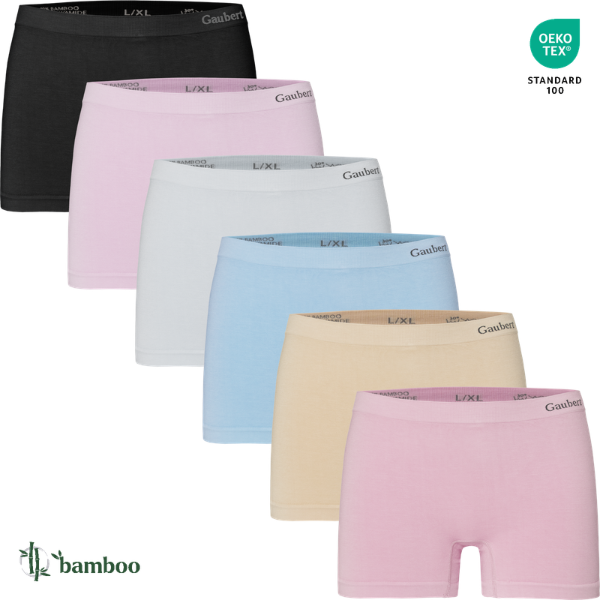 BAMBOOSOFT™ – BEZSZWOWA BAMBUSOWA BIELIZNA 6W1 (ZESTAW 6 SZTUK)