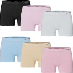 BAMBOOSOFT™ – BEZSZWOWA BAMBUSOWA BIELIZNA 6W1 (ZESTAW 6 SZTUK)