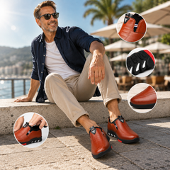 MAVOREX™ - MĘSKIE ELEGANCKIE BUTY Z ANTYPOŚLIZGOWĄ PODESZWĄ