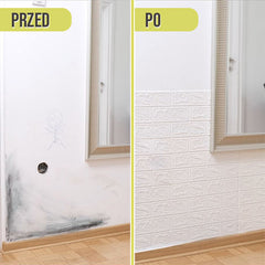 BRICKWALL® - SAMOPRZYLEPNA TAPETA 3D (77 cm x 70 cm)