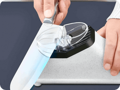 SHARPIX™ - Elektryczna ostrzałka do noży z prowadnicą kąta, ładowana przez USB