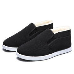 WOOLSTEP™ - Męskie ocieplane buty wsuwane z wełnianym futerkiem