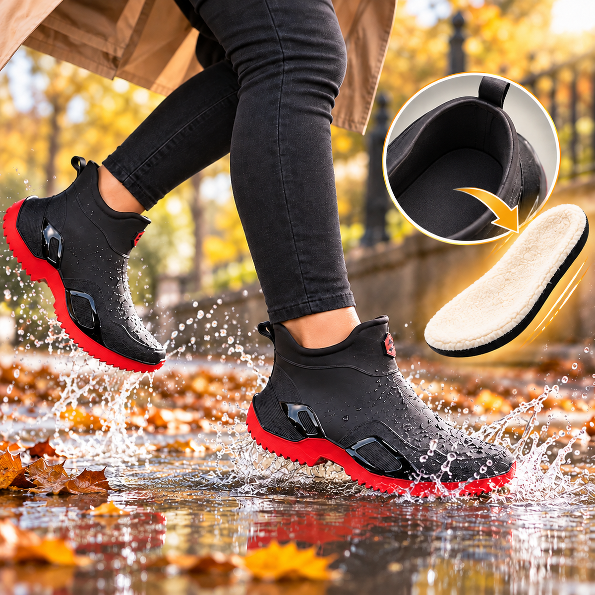STORMSTEPS™ - DAMSKIE NISKICH BUTY OGRODOWE