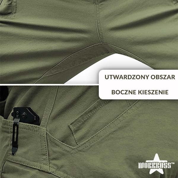 WORKBOSS™ – MĘSKIE SPODNIE TAKTYCZNE