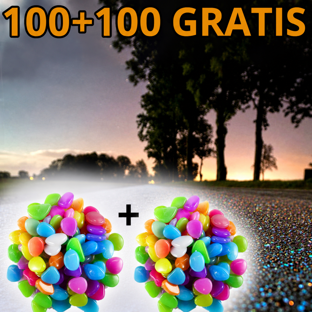 GLOWROCK™ – UNIKALNE BŁYSZCZĄCE KAMYKI