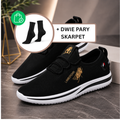 BIAŁY + DWIE PARY SKARPET