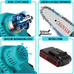 SAWAWAY™ –  PIŁA RĘCZNA NA AKUMULATOR