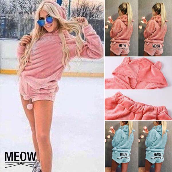 MEOW®  - ZIMOWA DZIEWCZĘCA PIŻAMA