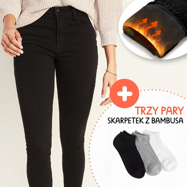 SKINNY® - ZIMOWE CIEPŁE DŻINSY