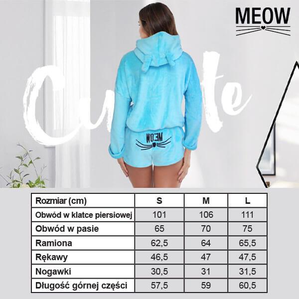 MEOW®  - ZIMOWA DZIEWCZĘCA PIŻAMA